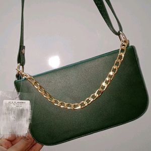 Olive Green Sling Bag