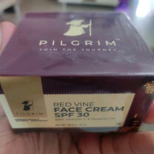 New Pilgrim Red Wine Face cream