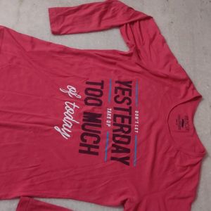 Full Sized Quoted T-shirt