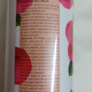 Cleansing Milk With Rose Extract