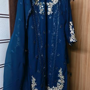 New Pakistani Georgette Dress