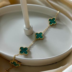 Green Clover Bracelet Anti-tarnish