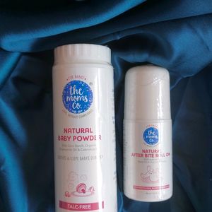 Baby Powder TALC FREE & After Bite Roll On COMBO