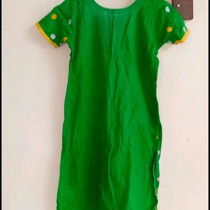 Green Kurti Pant