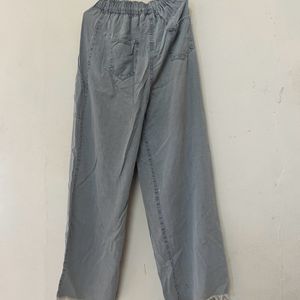 Light Blue Straight Pant