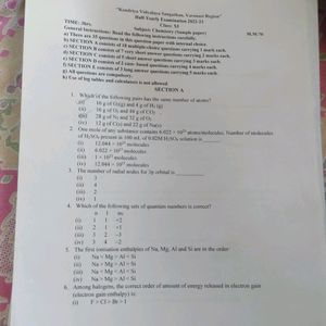 CBSE Class 11 All Subject Question Papers