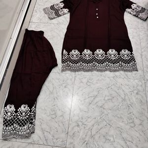 Combo Kurti Pant Nd Bedsheet