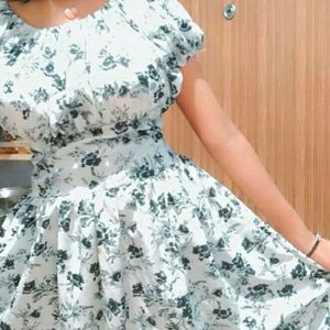 Cottagecore Floral Dress