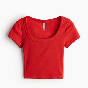 H&M Deep Neck Top