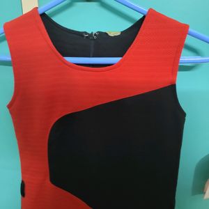 Colorblock Mini Dress