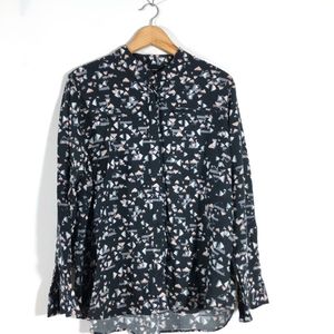 Black Printed Shirt(Women's)