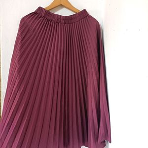 Pleated Skirt