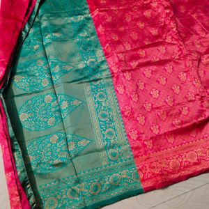 Combo Offer Banarasi Silk Saree