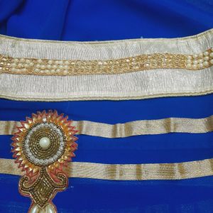 Royal Blue Saree