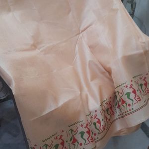 Pure Cotton Silk Unique Print Saree