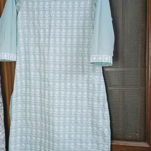 Cotton Chikankari Kurta