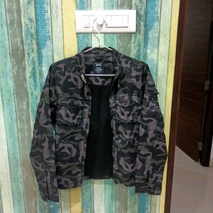 100% Cotton Classic Out Wear Heavy Jacket For Kids