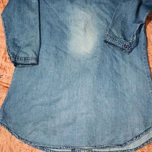 Girls Fensy Denim Shirt 👕