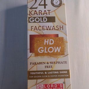 24 Karat Gold Face Wash