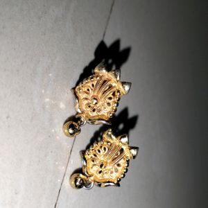 Gold Colour Earrings