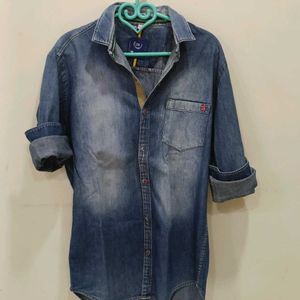 Blue denim Shirt L SIZE