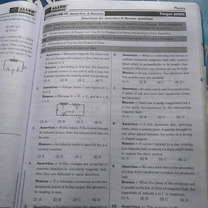 Allen Physics Study Material With Questions Topic