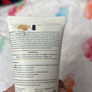 Sealed New Glamveda Gold Peel Off Mask