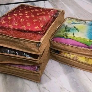 Pack Of 4 Saree Bags