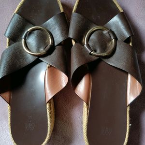 Women Sandals    Reselling It Due To Size Issue