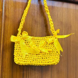 Satin Customize Crochet Bag 🎀