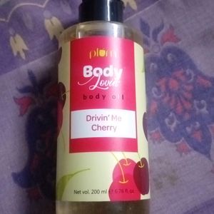 PLUM DRIVING ME CHERRY BODY OIL