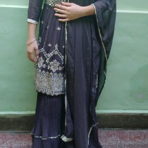 Sarara Set With Dupatta