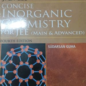 INORGANIC CHEMISTRY FOR JEE