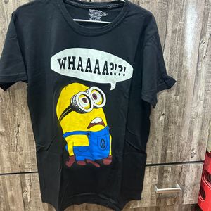 Minion Black Tshirt