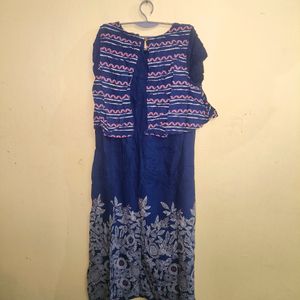 Long Indo Western Dress