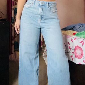 Wide Leg Jeans Denim