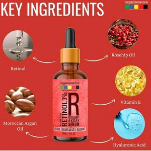 Retinol Rosehip Argan Serum