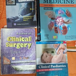 4th Yr Mbbs Books