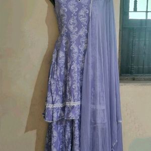 Lavender  Sarara Kurta Set