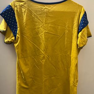 Women Yellow T Shirt