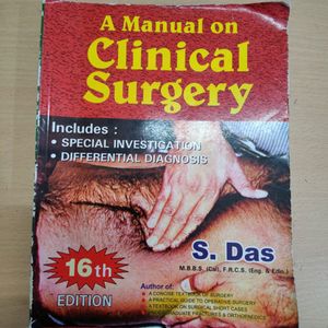 A Manual Of Clinical Surgery