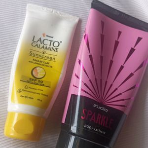 Combo Of Moisturizer, Sunscreen And Lip Balm