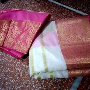 New Saree Only One Time Use Very Beautiful Sare