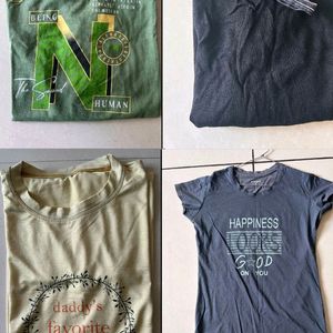 4 Combo Of T-shirts