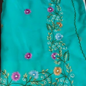 Embroidery Saree