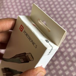 Portronics Usb To Lightning Cable Iphone