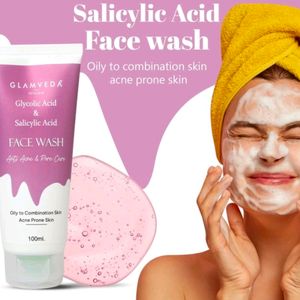 Salicylic Acid Face Wash With Mascara