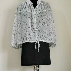 Crop Plus Size Shirt