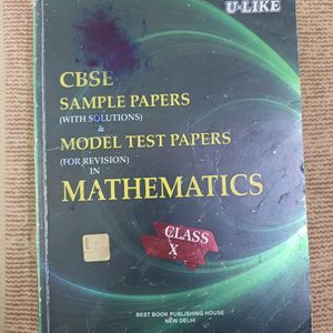 Class 10th Sample Papers For Maths by U-LIKE