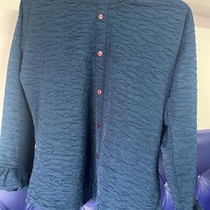 Blue Shirt like Top for girls